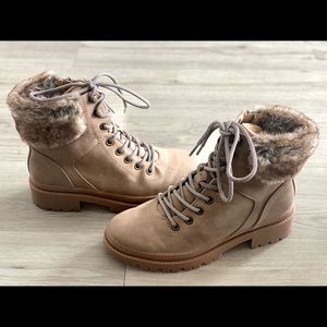 Marissa Lace-Up Hiking Boots Universal Thread